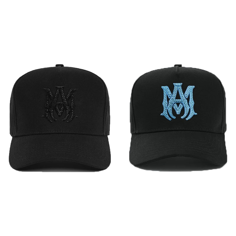 KA AMIRI CRYSTAL CANVAS HAT